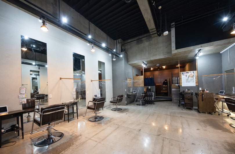 Clement Salon　Bull松戸店店内風景